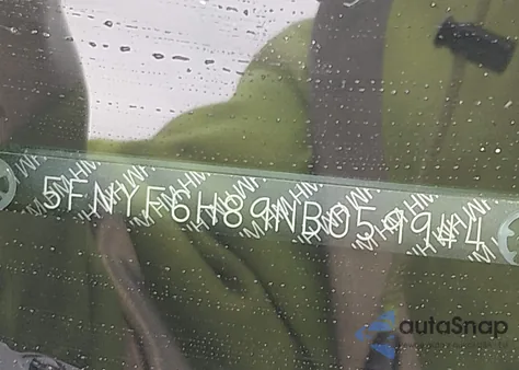 2022 Honda Pilot Awd Trailsport z USA, uszkodzony, nr VIN 5FNYF6H89NB059944